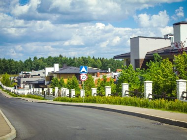 Коттеджный поселок Millennium Park по Новорижскому шоссе в 19 км от Москвы. Элитная недвижимость в КП Millennium Park в Подмосковье - Crystal Istra - 20993