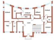 Аренда дома Новахово 1000 м² Новорижское шоссе - 377100 - plan_2