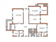 Аренда дома Успенские Дачи-1 УПДП 1060 м² Рублево-Успенское шоссе - 378712 - plan_1