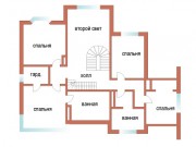 Аренда дома Бельгийская деревня 586 м² Калужское шоссе - 358229 - plan_2